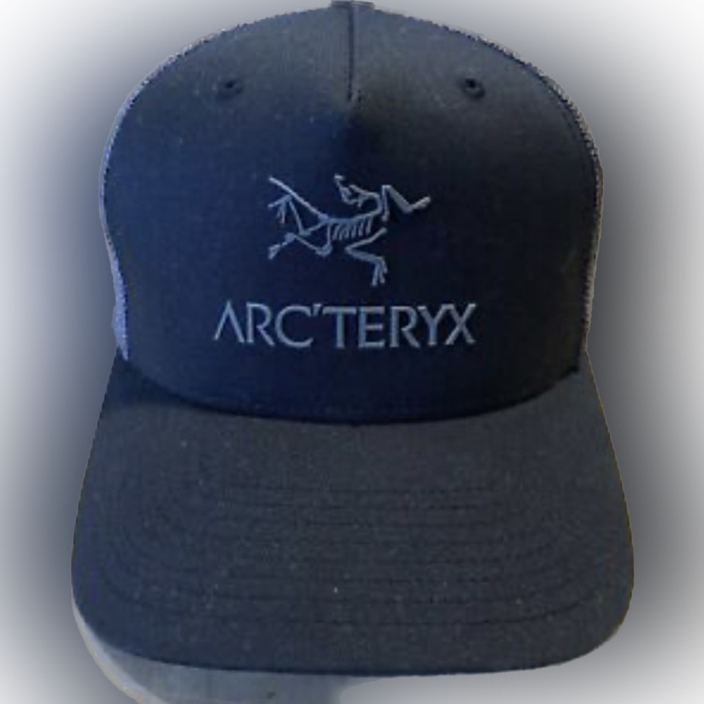 Black Arcteryx Trucker Mesh Hat
